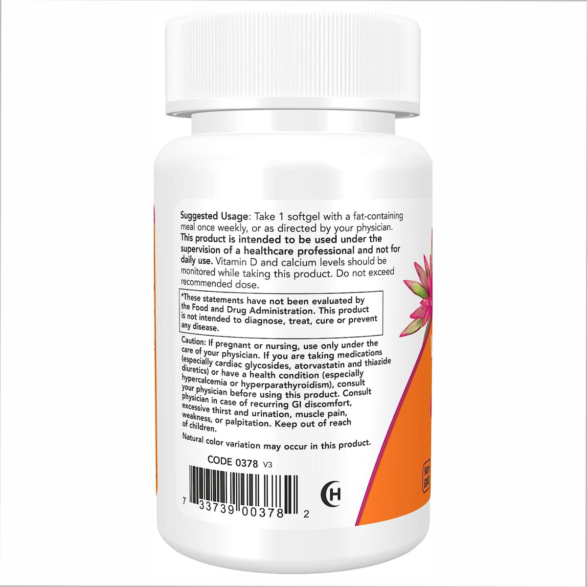 VIT D-3 50,000 IU - 50 sgels. Фото 3