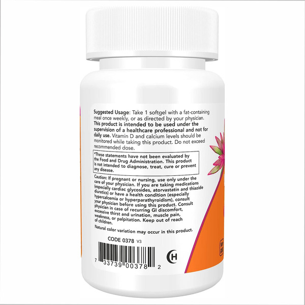 VIT D-3 50,000 IU - 50 sgels. Фото 3