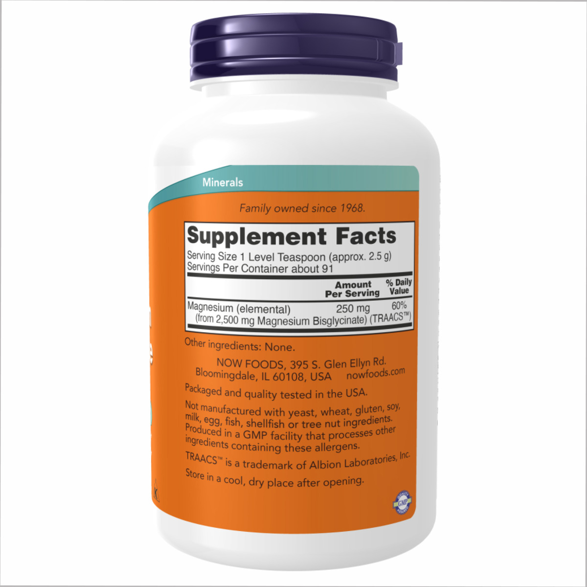 Magnesium Bisglycinate Powder - 8 oz.. Фото 2
