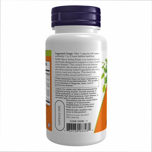 Men's Virility Power - 60 vcaps. Фото 3