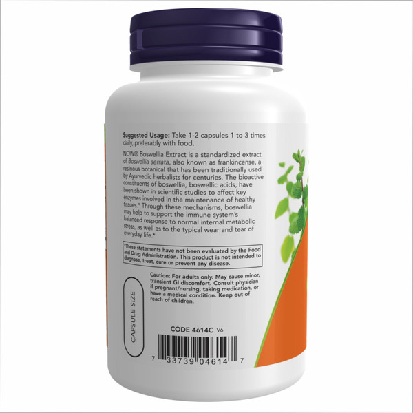 Boswellia Extract 250 mg - 120 vcaps. Фото 3