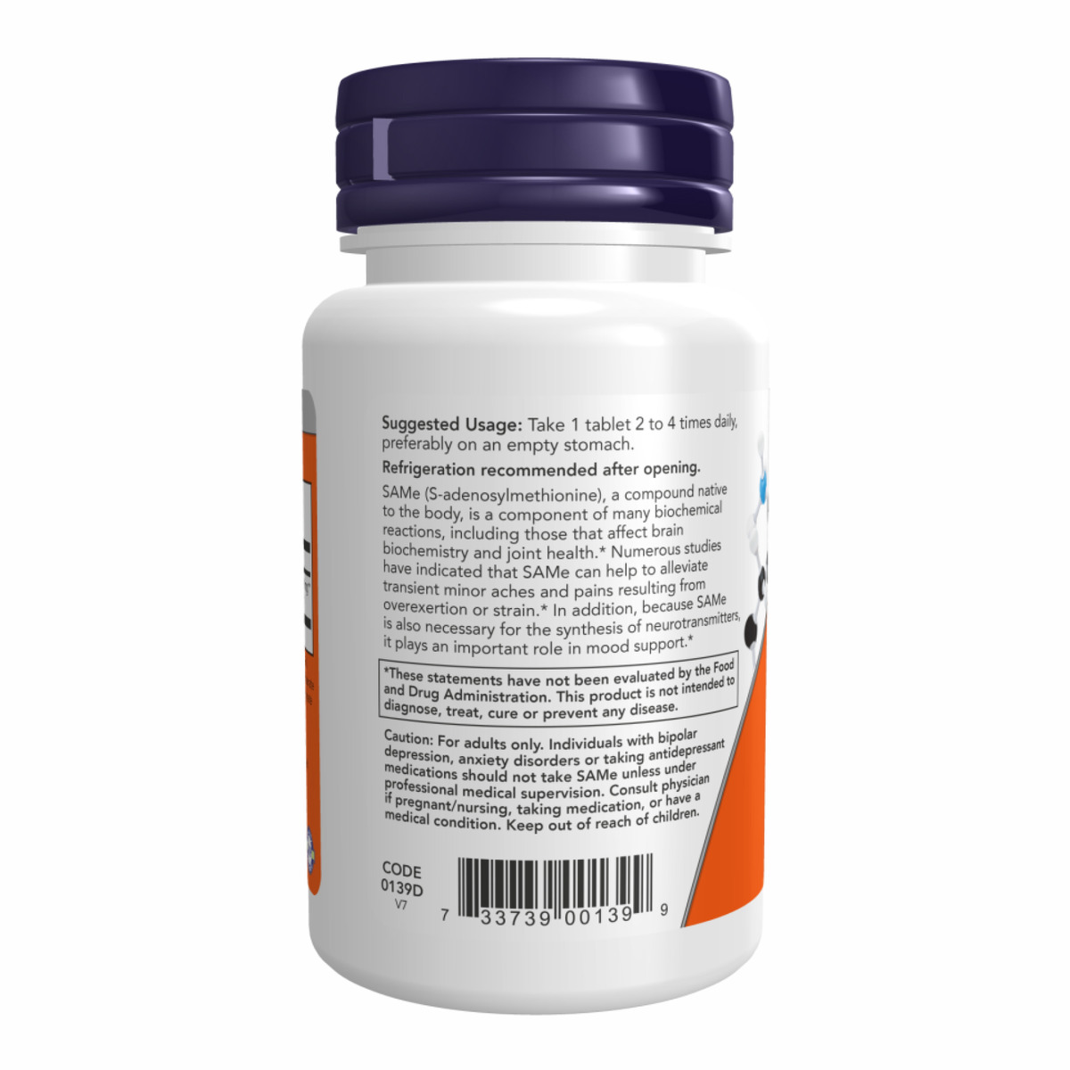 SAM-E 400mg - 30 tabs. Фото 3