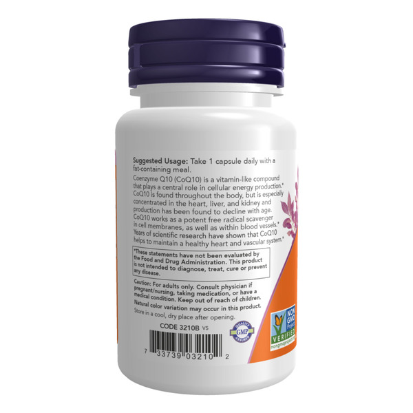 CoQ10 100mg - 90 vcaps. Фото 3