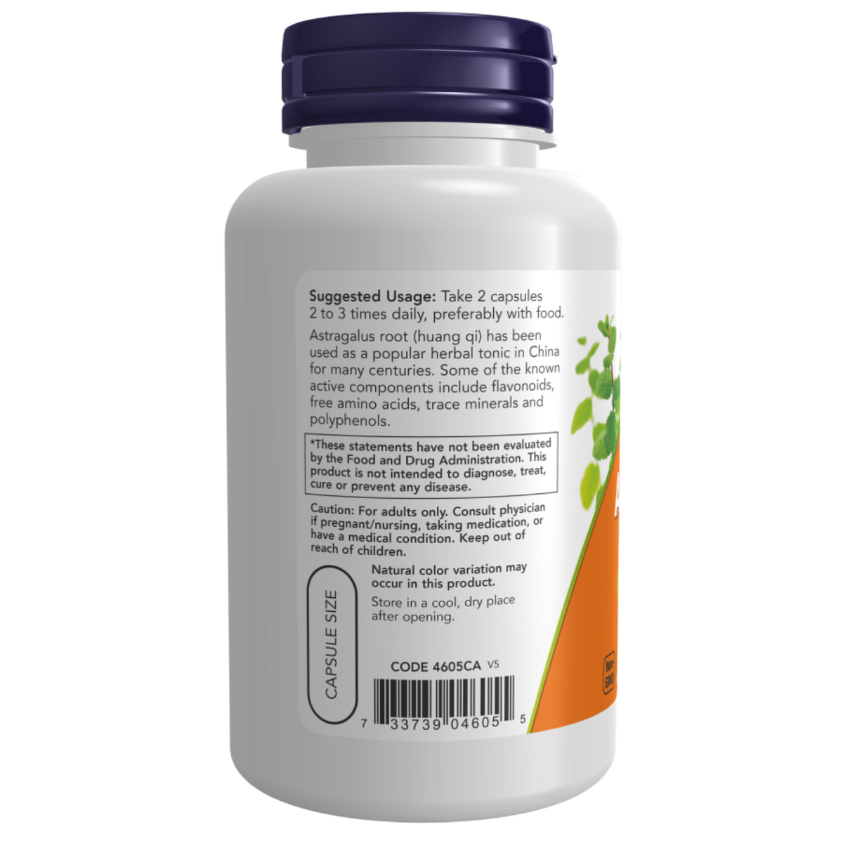 Astragalus 500 mg - 100 vcaps. Фото 3
