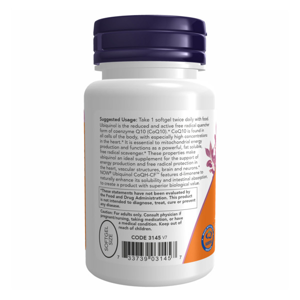 CoQH-CF Ubiquinol - 60 sgels. Фото 3