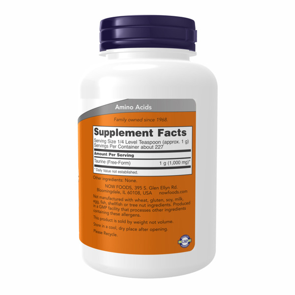 Taurine Powder - 227g. Фото 2