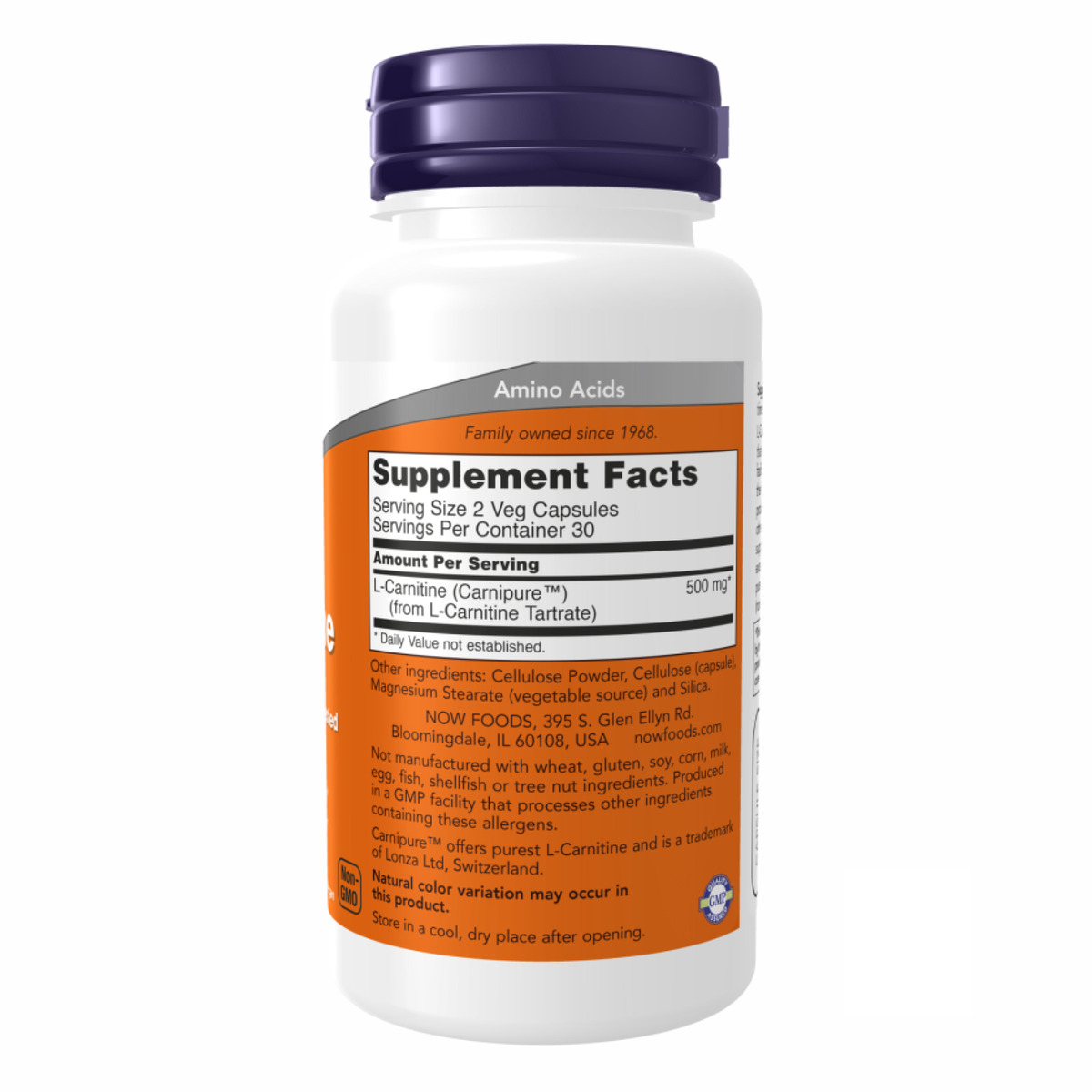 L-Carnitine 250mg - 60 vcaps. Фото 2