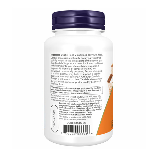 Candida Support - 180 vcaps. Фото 3