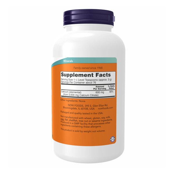 Calcium Citrate Powder - 227g. Фото 2