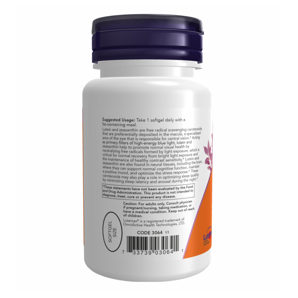 Lutein & Zeazanthin - 60 sgels. Фото 3
