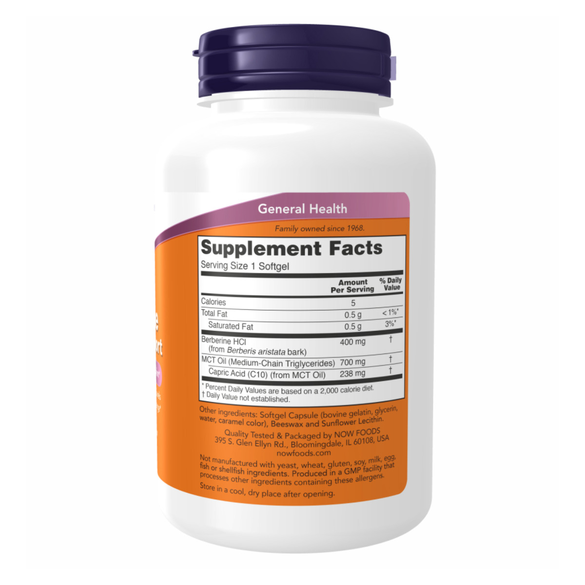 Berberine Glucose Support - 90 sgels. Фото 2