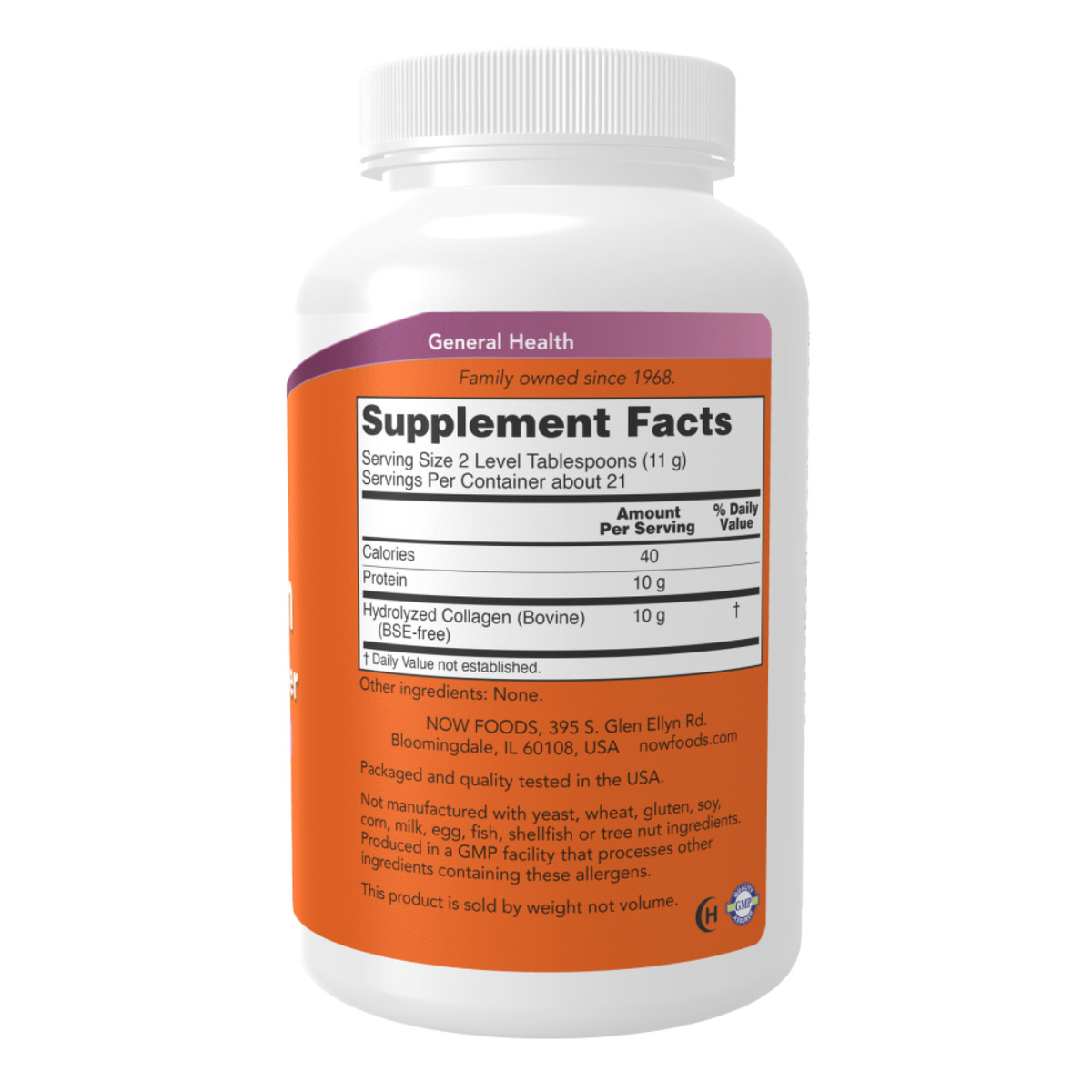Collagen Peptides Powder - 227g. Фото 2