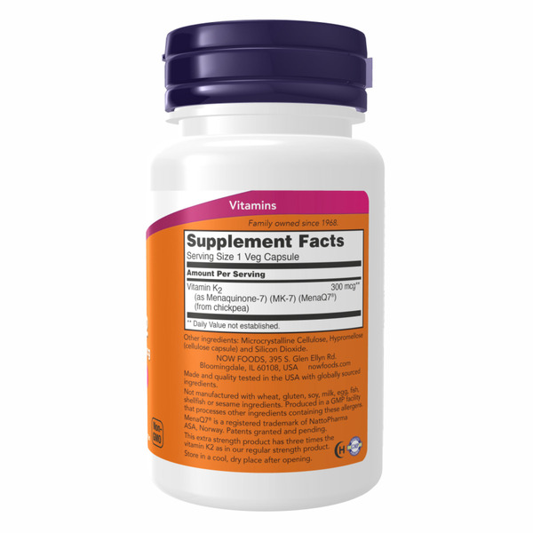 Vitamin K2 (MK-7) 300mcg - 60 vcaps. Фото 2