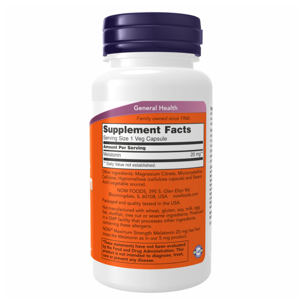 Melatonin 20mg - 90 vcaps. Фото 2