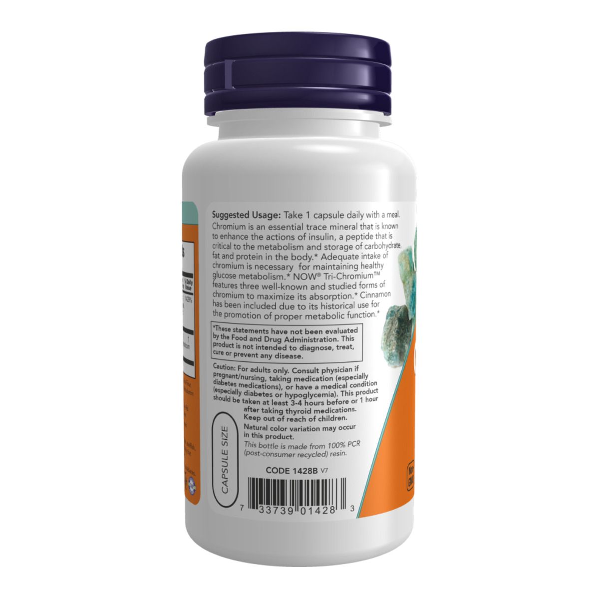 Tri-Chromium 500 mcg - 180 vcaps. Фото 3