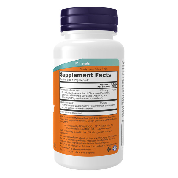 Tri-Chromium 500 mcg - 180 vcaps. Фото 2