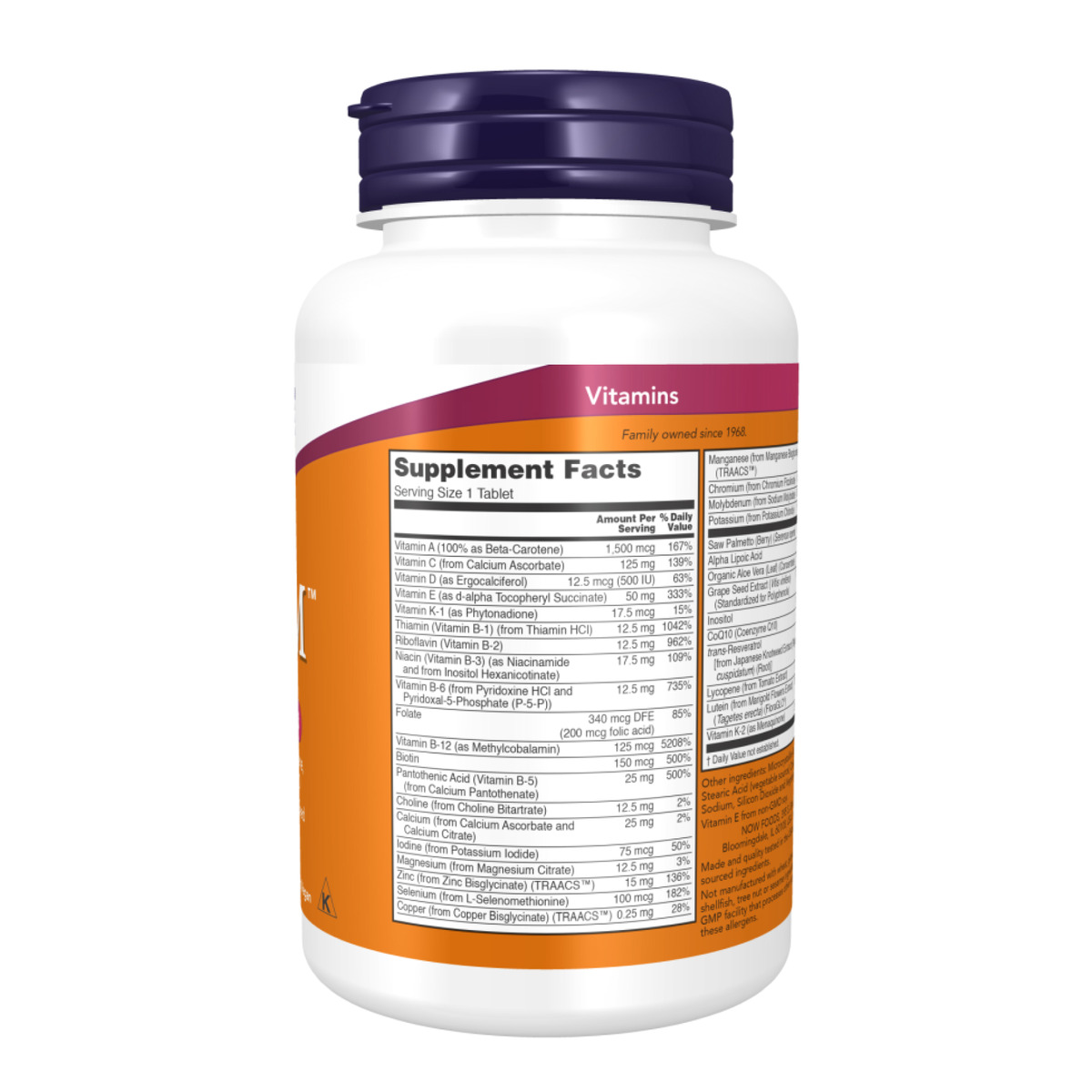 ADAM™ Men's Multiple Vitamin - 120 tabs. Фото 2