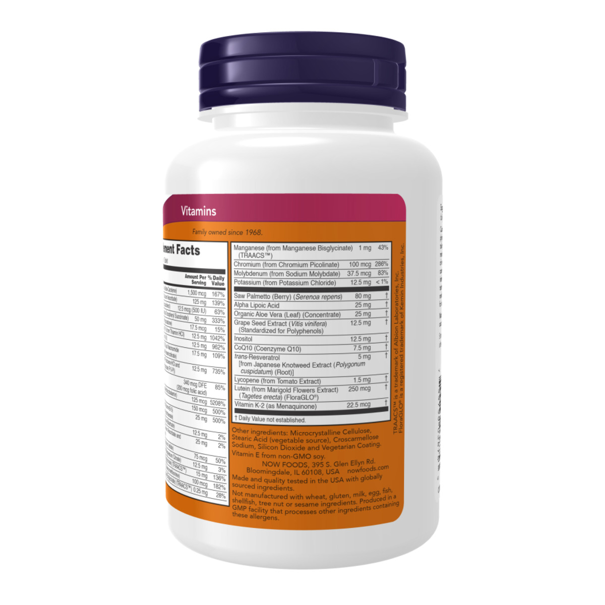 ADAM™ Men's Multiple Vitamin - 120 tabs. Фото 3