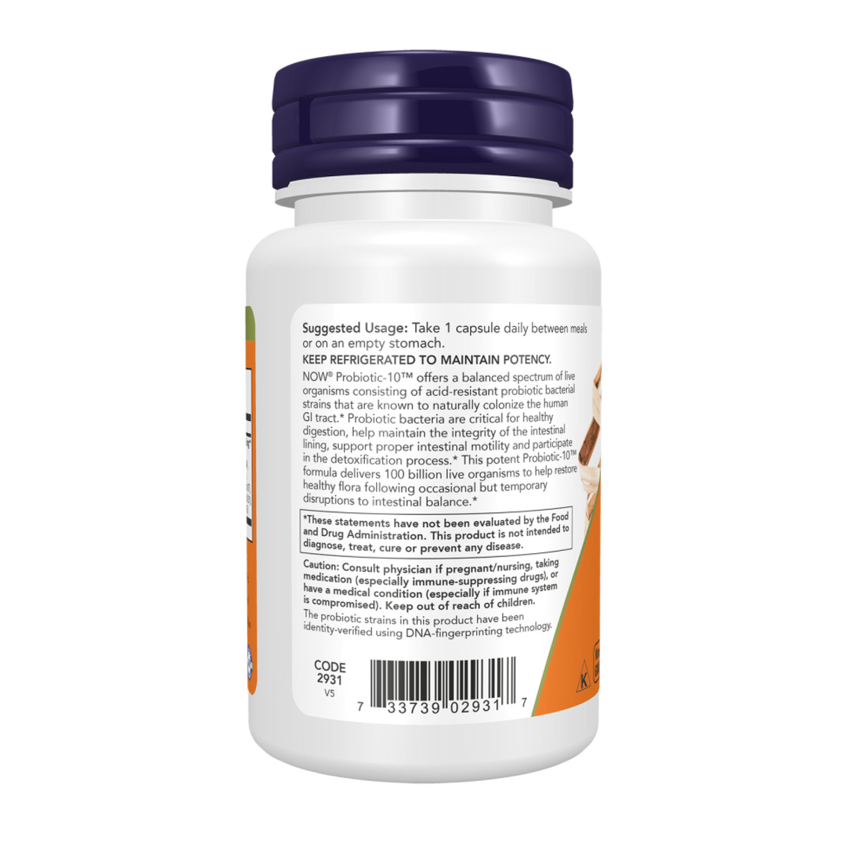 Probiotic-10™ 100 Billion - 60 vcaps. Фото 3