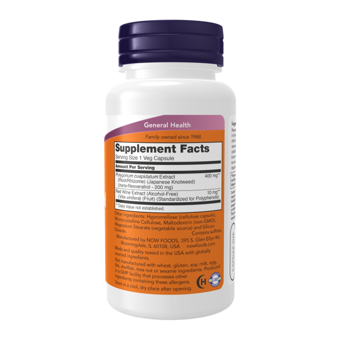 Resveratrol 200 mg - 120 vcaps. Фото 2