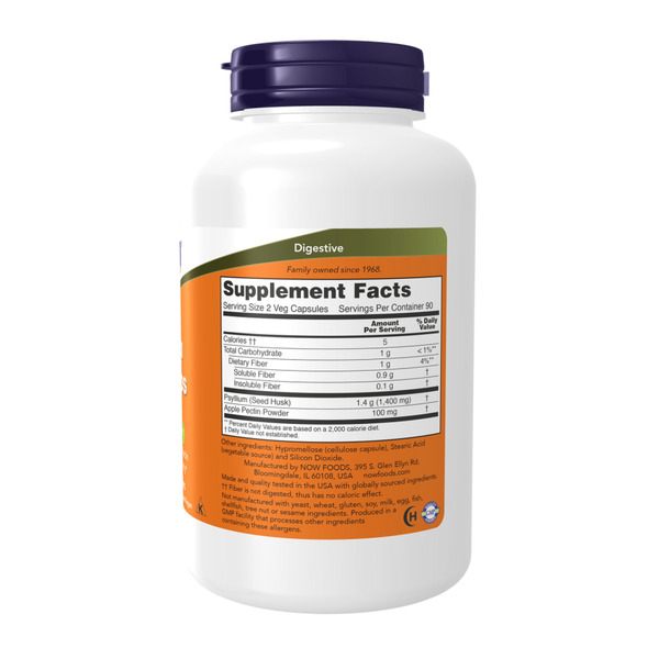 Psyllium Husk 700mg - 360 vcaps. Фото 2