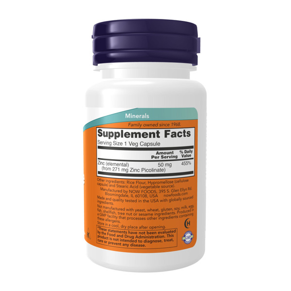 Zinc Picolinate 50 mg - 30 vcaps. Фото 2
