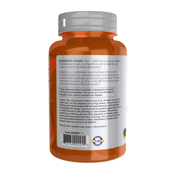 Arginine 1000mg - 180 tabs. Фото 3