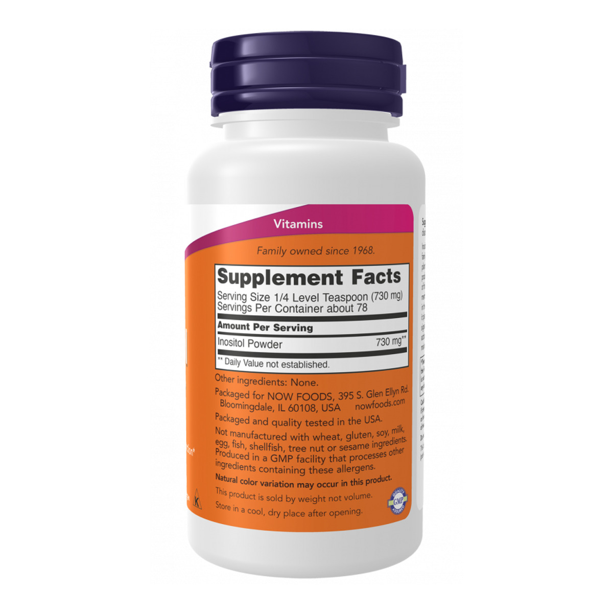 Inositol Powder - 57g. Фото 2