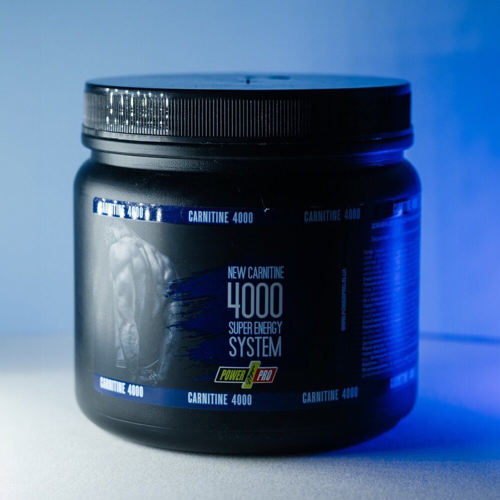 Жироспалювач Power Pro Carnitine 4000, 500 грам