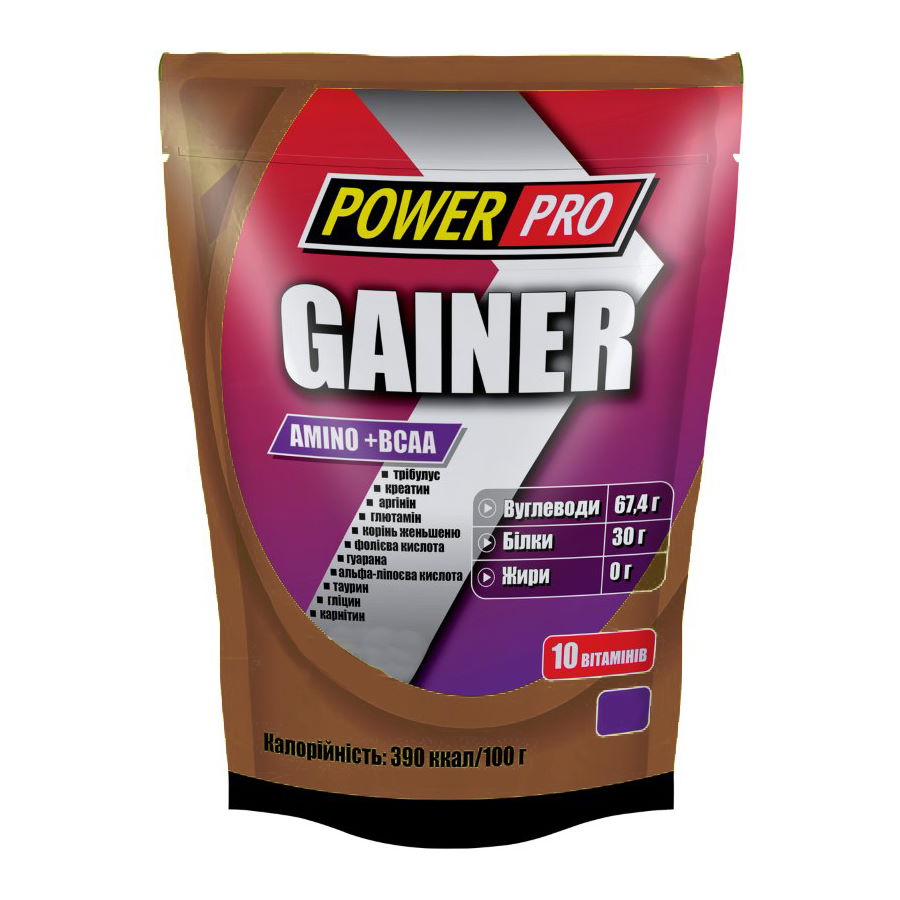 Гейнер Power Pro Gainer, 1 кг. Фото 2