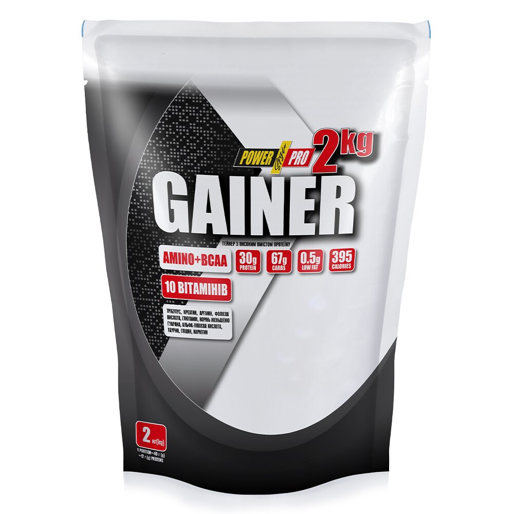 Гейнер Power Pro Gainer, 2 кг. Фото 2