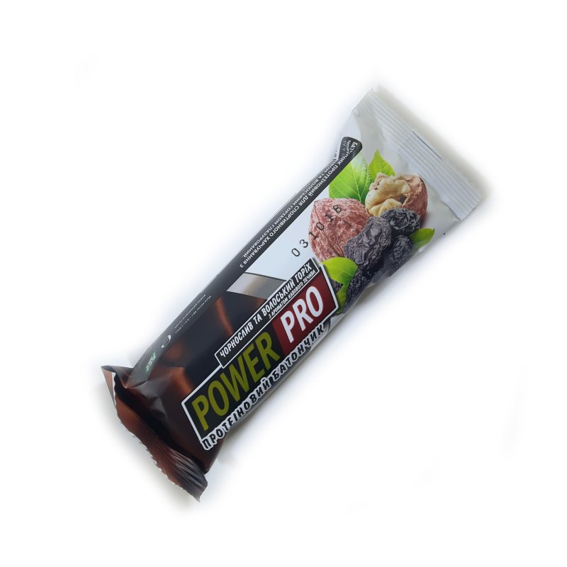 Батончик Power Pro Protein Bar 36% with Nut, 60 грам. Фото 3