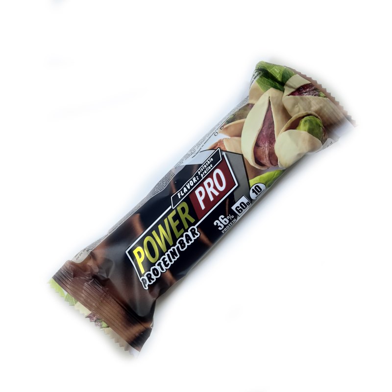 Батончик Power Pro Protein Bar 36% with Nut, 60 грам. Фото 2
