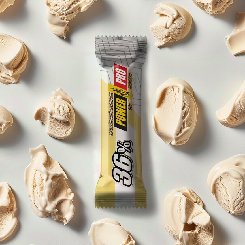 Батончик Power Pro Protein Bar 36%, 60 грам. Фото 2