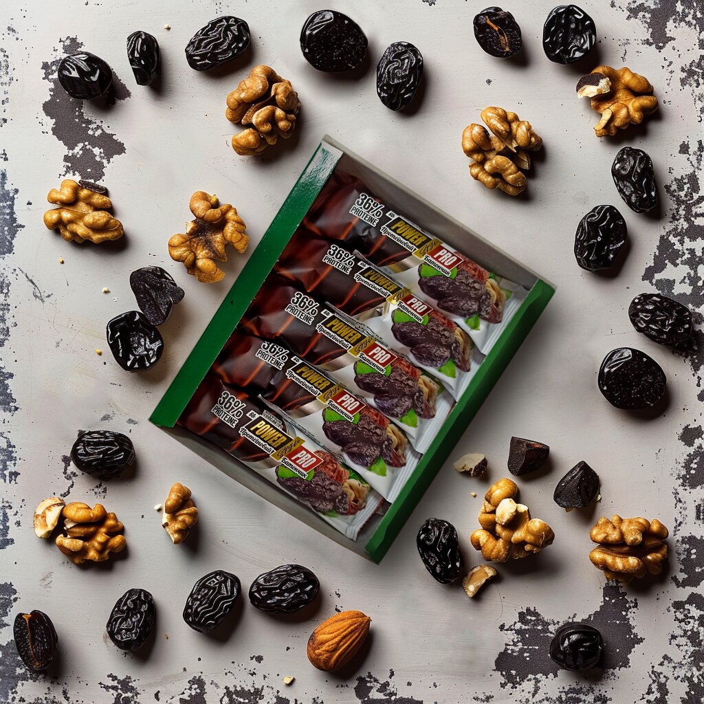 Батончик Power Pro Protein Bar 36% with Nut, 20*60 грам. Фото 4