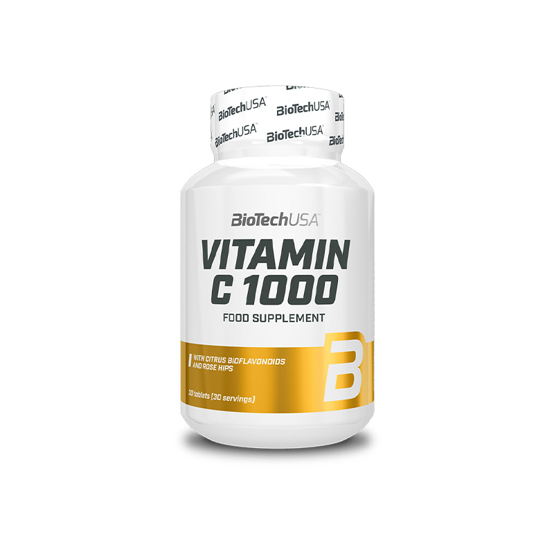 Вітаміни та мінерали BioTech Vitamin C 1000 mg, 30 таблеток