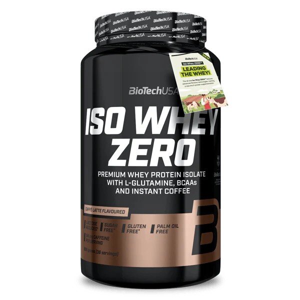 Протеїн BioTech Iso Whey Zero, 908 грам. Фото 2