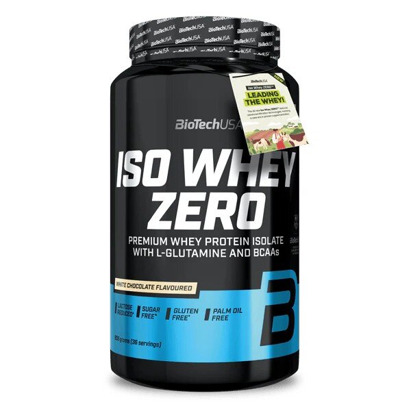 Протеїн BioTech Iso Whey Zero, 908 грам