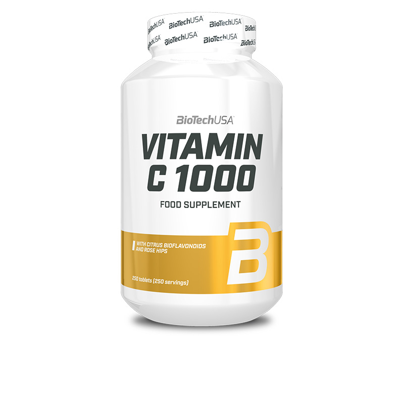 Вітаміни та мінерали BioTech Vitamin C 1000 mg, 250 таблеток
