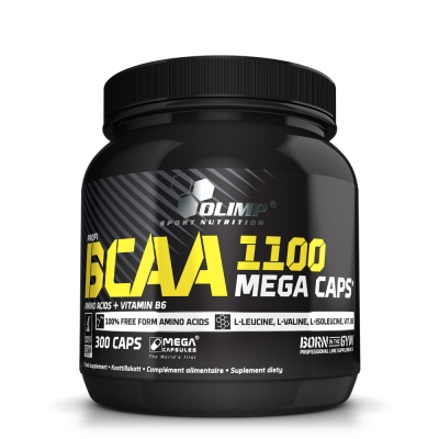 Амінокислота BCAA Olimp Sport Nutrition BCAA 1100 Mega Caps, 300 капсул
