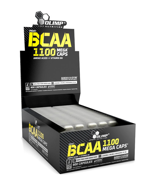 Амінокислота BCAA Olimp Sport Nutrition BCAA 1100 Mega Caps, 900 капсул