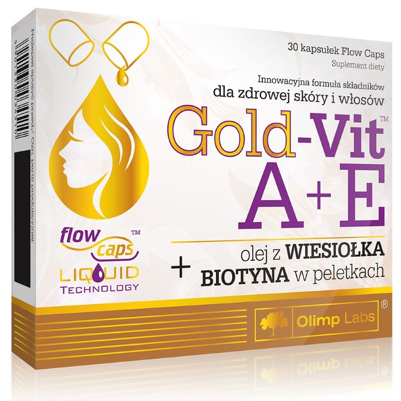 Вітаміни та мінерали Olimp Sport Nutrition Gold-Vit A+E, 30 капсул