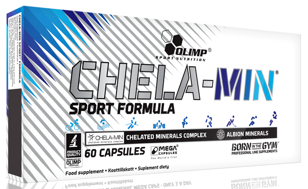 Вітаміни та мінерали Olimp Sport Nutrition Chela-Min Sport Formula, 60 капсул