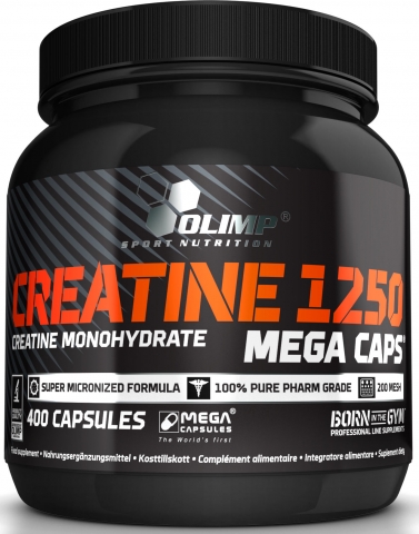 Креатин Olimp Sport Nutrition Creatine 1250 Mega Caps, 400 капсул