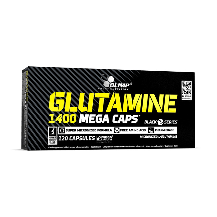 Аминокислота Olimp Sport Nutrition Glutamine 1400 Mega Caps, 120 капсул