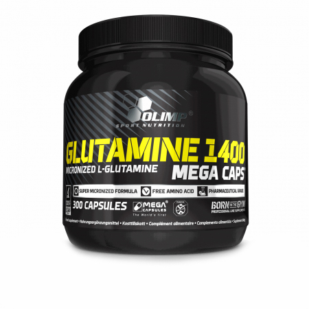 Аминокислота Olimp Sport Nutrition Glutamine 1400 Mega Caps, 300 капсул
