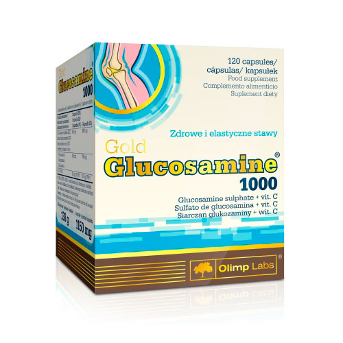 Препарат для суглобів і зв'язок Olimp Sport Nutrition Gold Glucosamine 1000, 120 капсул