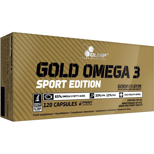 Жирні кислоти Olimp Sport Nutrition Sport Edition Gold Omega 3, 120 капсул