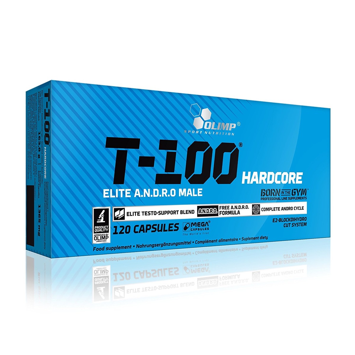 Стимулятор тестостерону Olimp Sport Nutrition T-100 Hardcore, 120 капсул