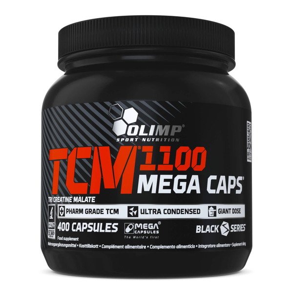 Креатин Olimp Sport Nutrition TCM 1100 Mega Caps, 400 капсул
